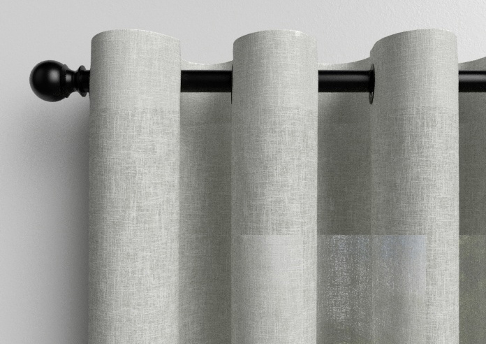 Kalahari Voile, Ghost White - Made to Measure Curtains - Image 12